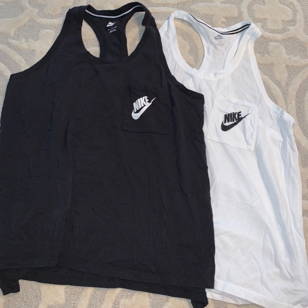 Lot 2 XL NIKE RACER BACK TANKS